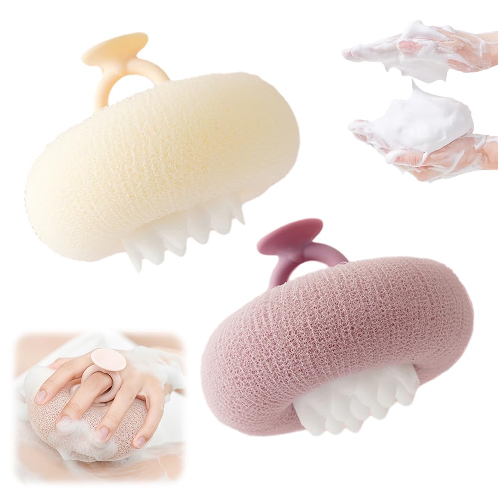 Esponja de Baño Girasol Exfoliante 2 en 1 - Ultra Suave