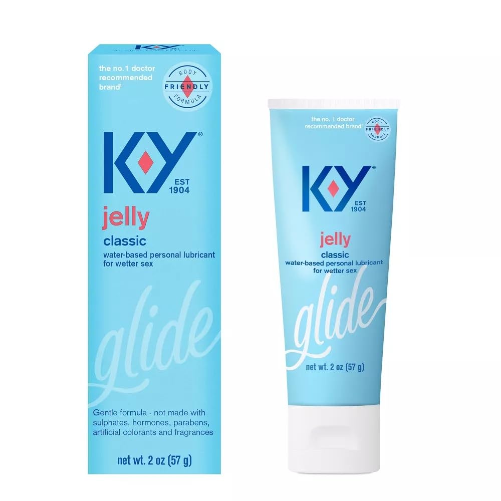 Lubricante K-Y Gel Íntimo a Base de Agua - Pack 2 Unidades