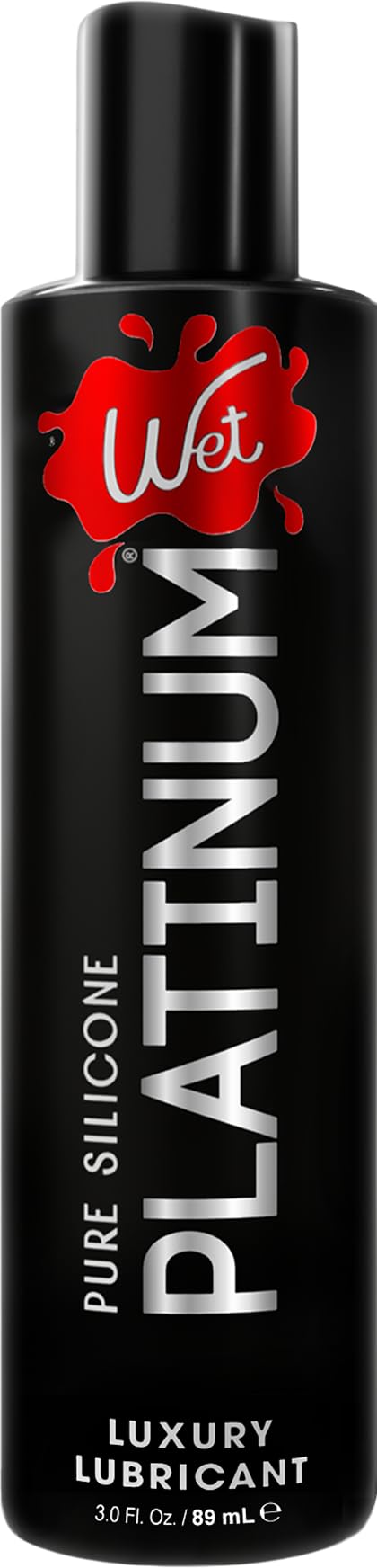 Lubricante Wet Platinum a Base de Silicona - Larga Duración