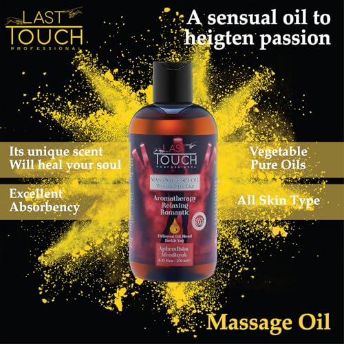 Aceite de Masaje Afrodisíaco para Parejas - Aromaterapia 250ml