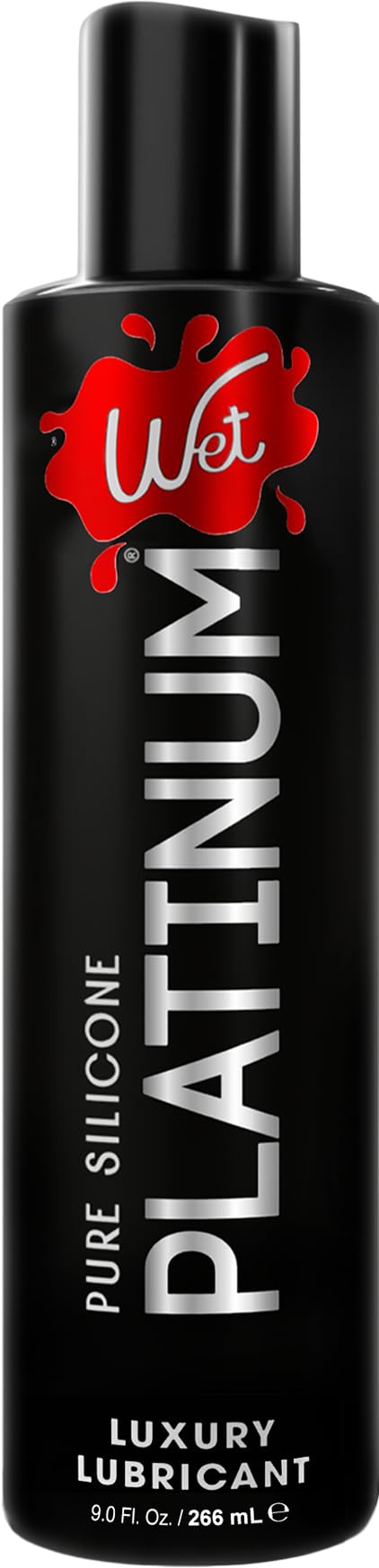 Lubricante Wet Platinum a Base de Silicona - Larga Duración