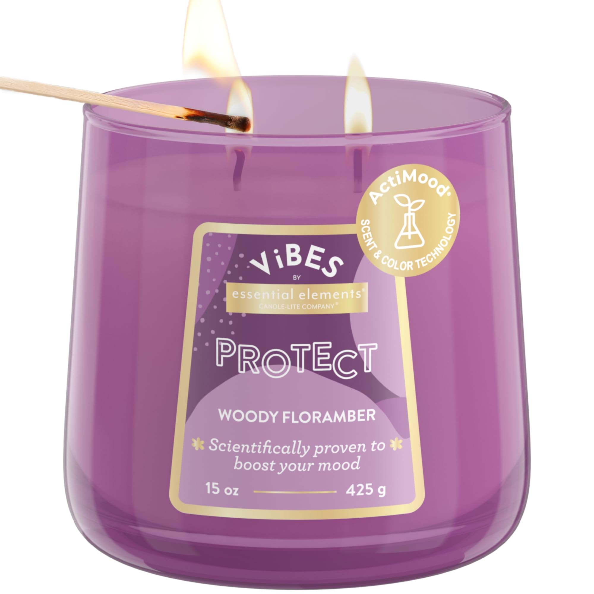 Velas Aromáticas Candle-Lite Essential Elements Vibes