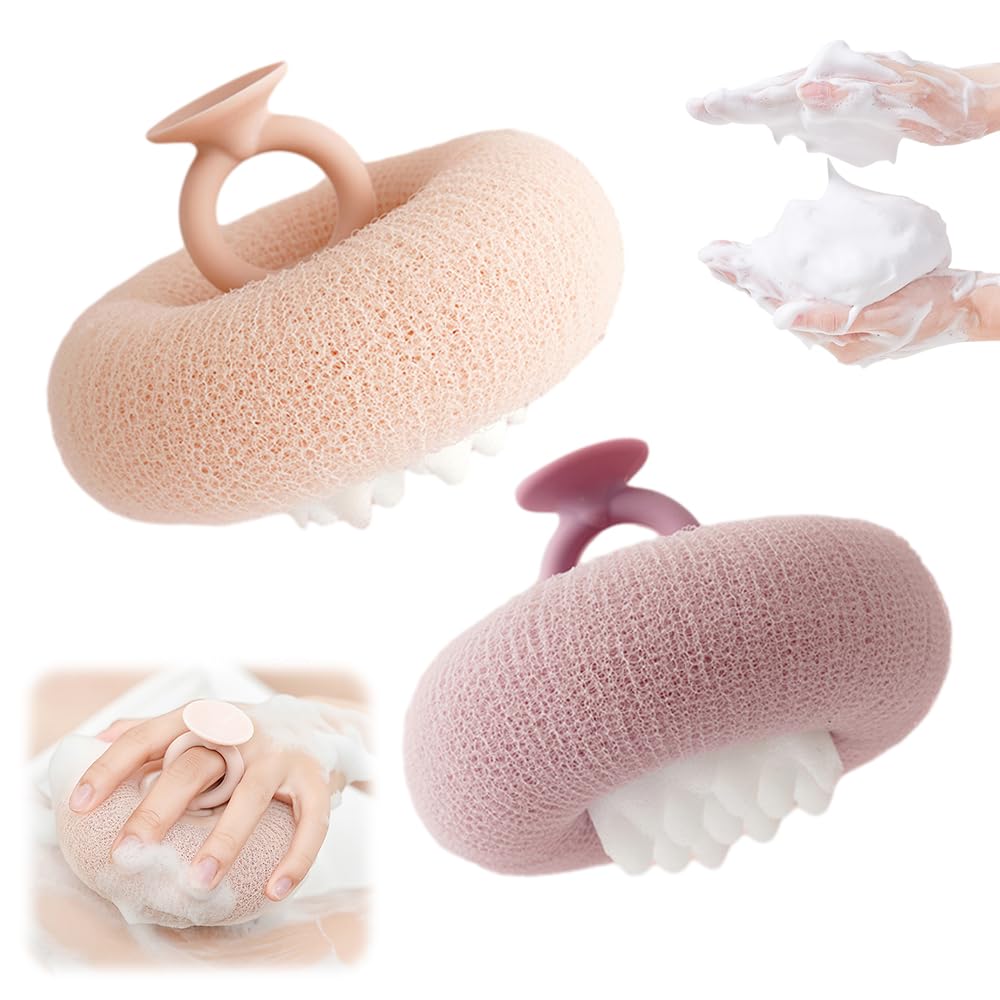 Esponja de Baño Girasol Exfoliante 2 en 1 - Ultra Suave