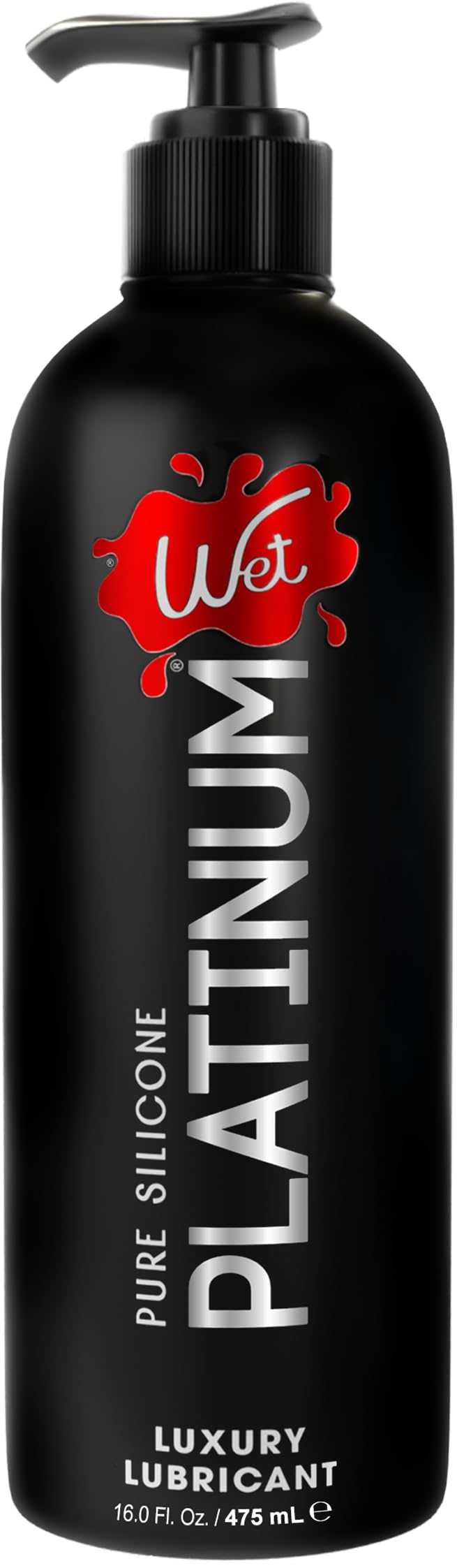 Lubricante Wet Platinum a Base de Silicona - Larga Duración