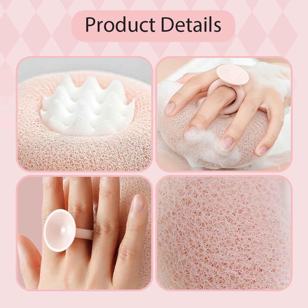 Esponja de Baño Girasol Exfoliante 2 en 1 - Ultra Suave