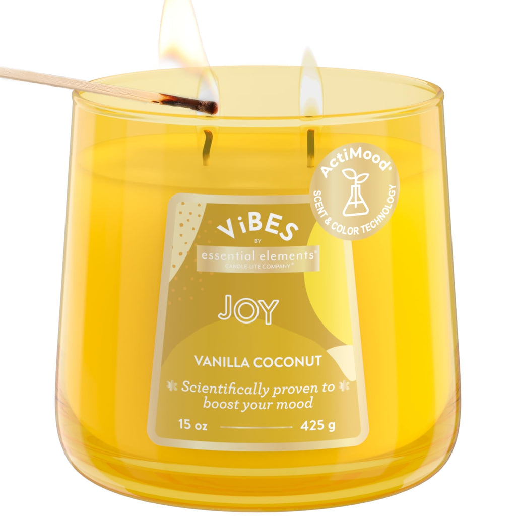 Velas Aromáticas Candle-Lite Essential Elements Vibes