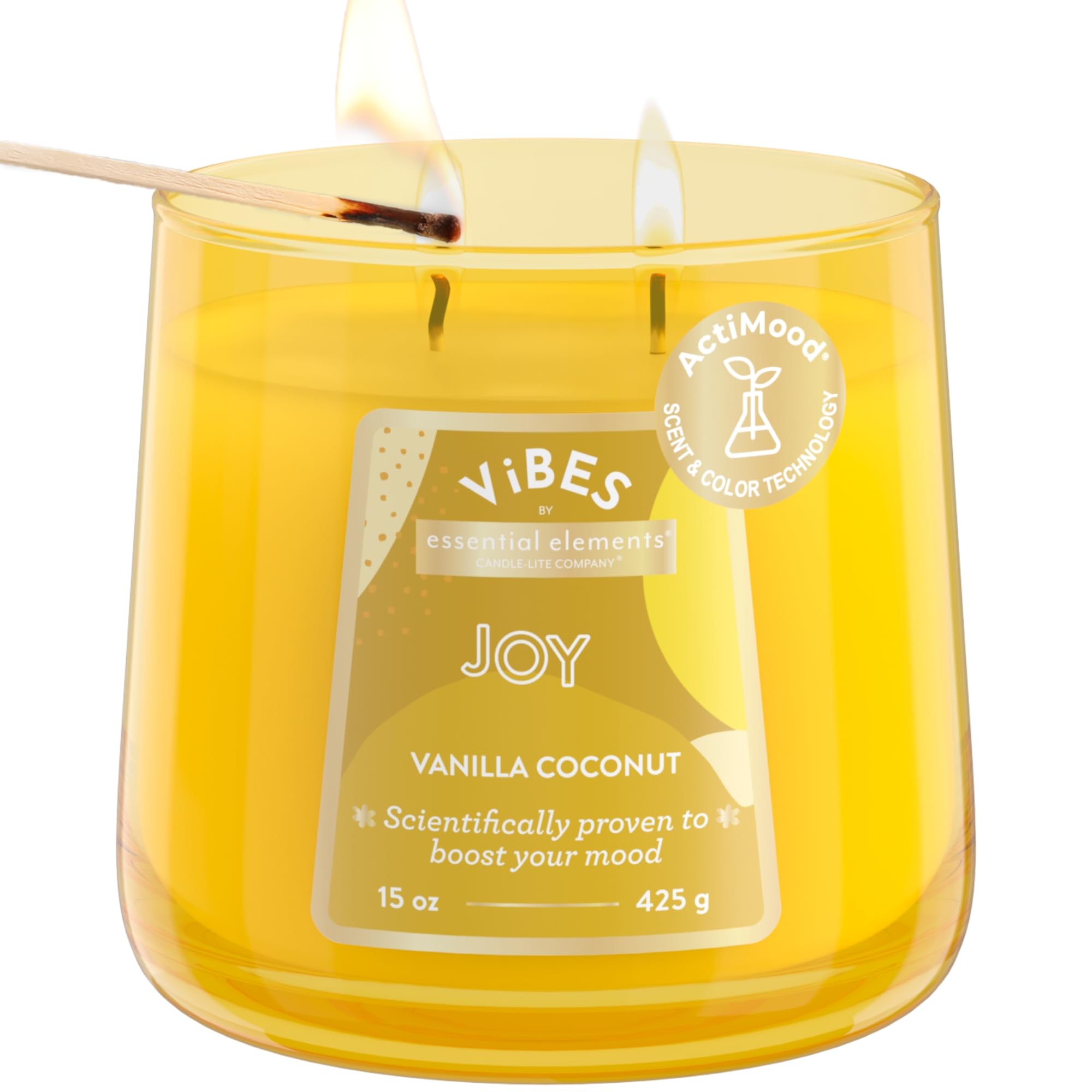 Velas Aromáticas Candle-Lite Essential Elements Vibes
