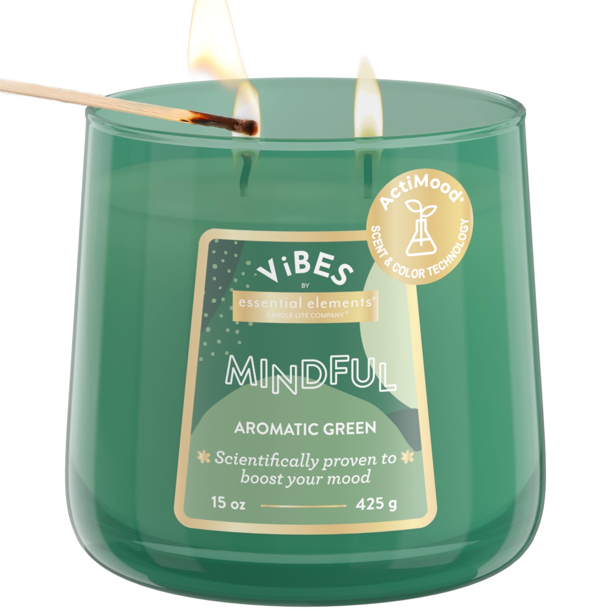 Velas Aromáticas Candle-Lite Essential Elements Vibes
