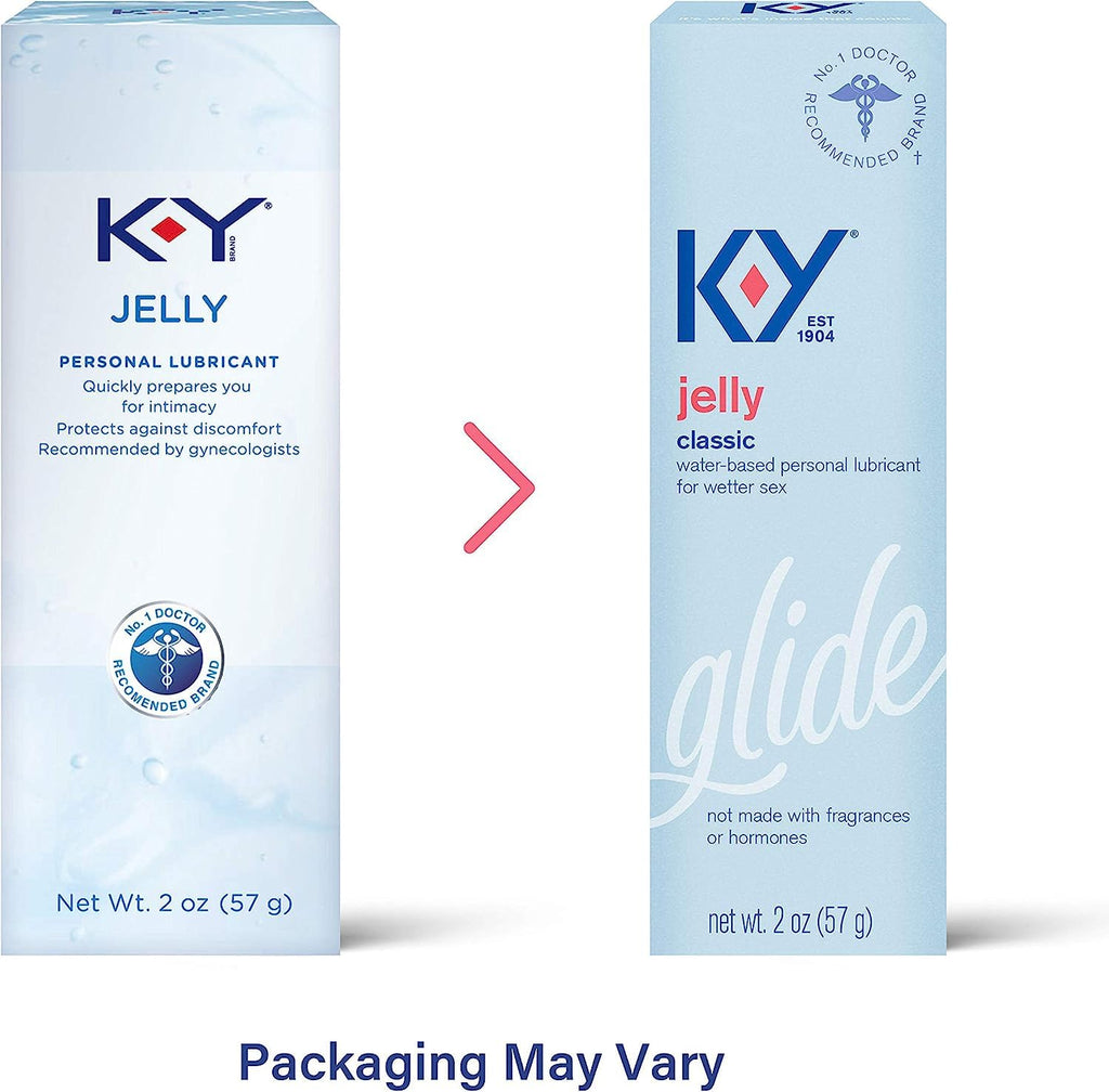 Lubricante K-Y Gel Íntimo a Base de Agua - Pack 2 Unidades