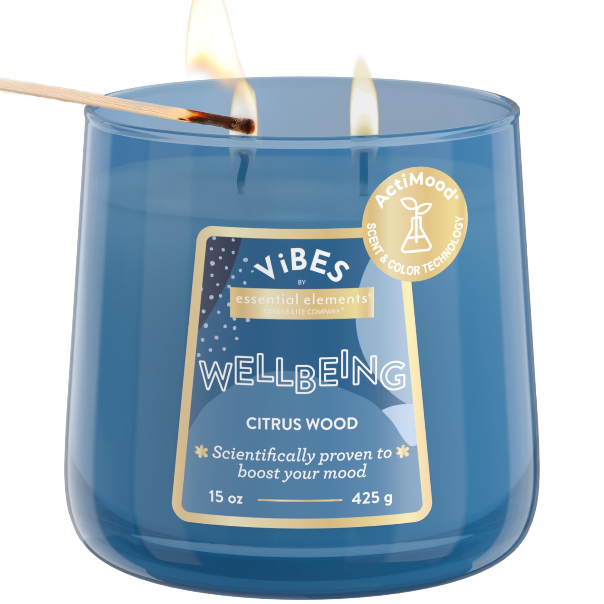 Velas Aromáticas Candle-Lite Essential Elements Vibes