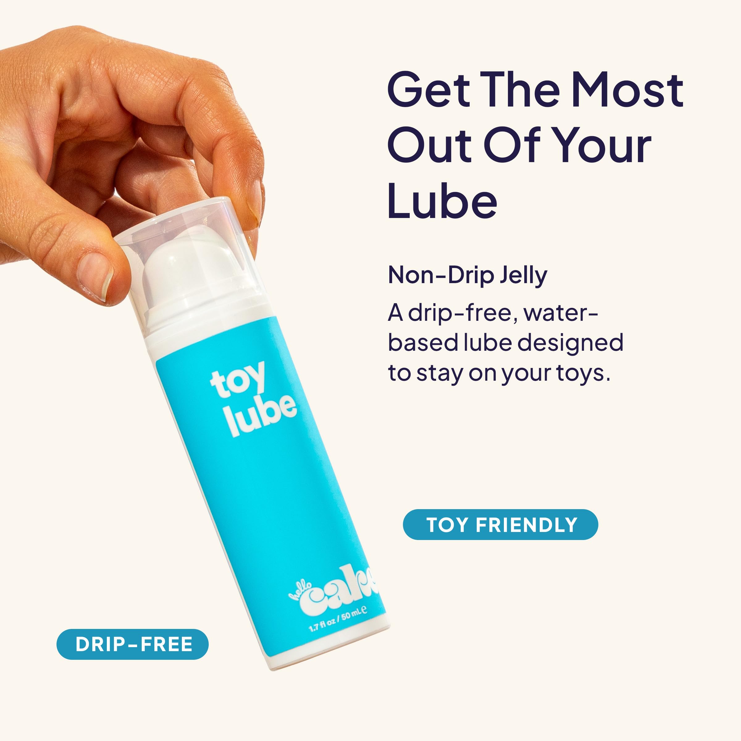 Lubricante Íntimo Hello Cake - Para Parejas y Uso Personal