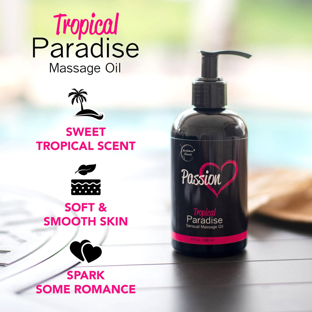 Aceite de Masaje Sensual Passion - 100% Natural con Jojoba