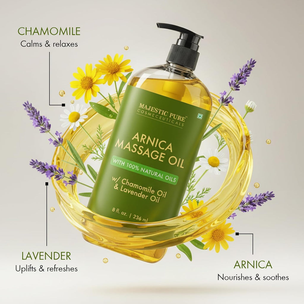 Aceite de Masaje Sensual Majestic Pure - Natural y Relajante