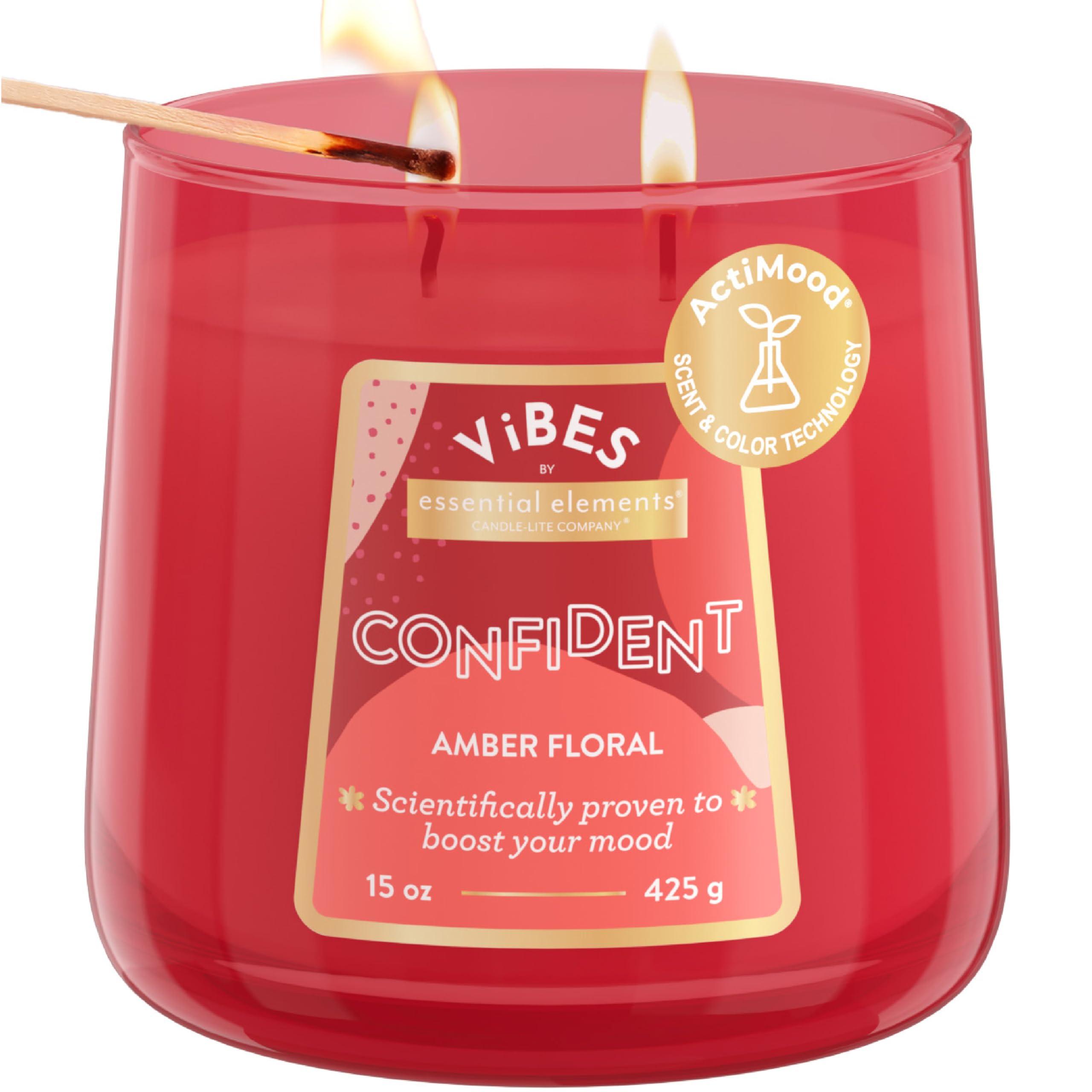 Velas Aromáticas Candle-Lite Essential Elements Vibes