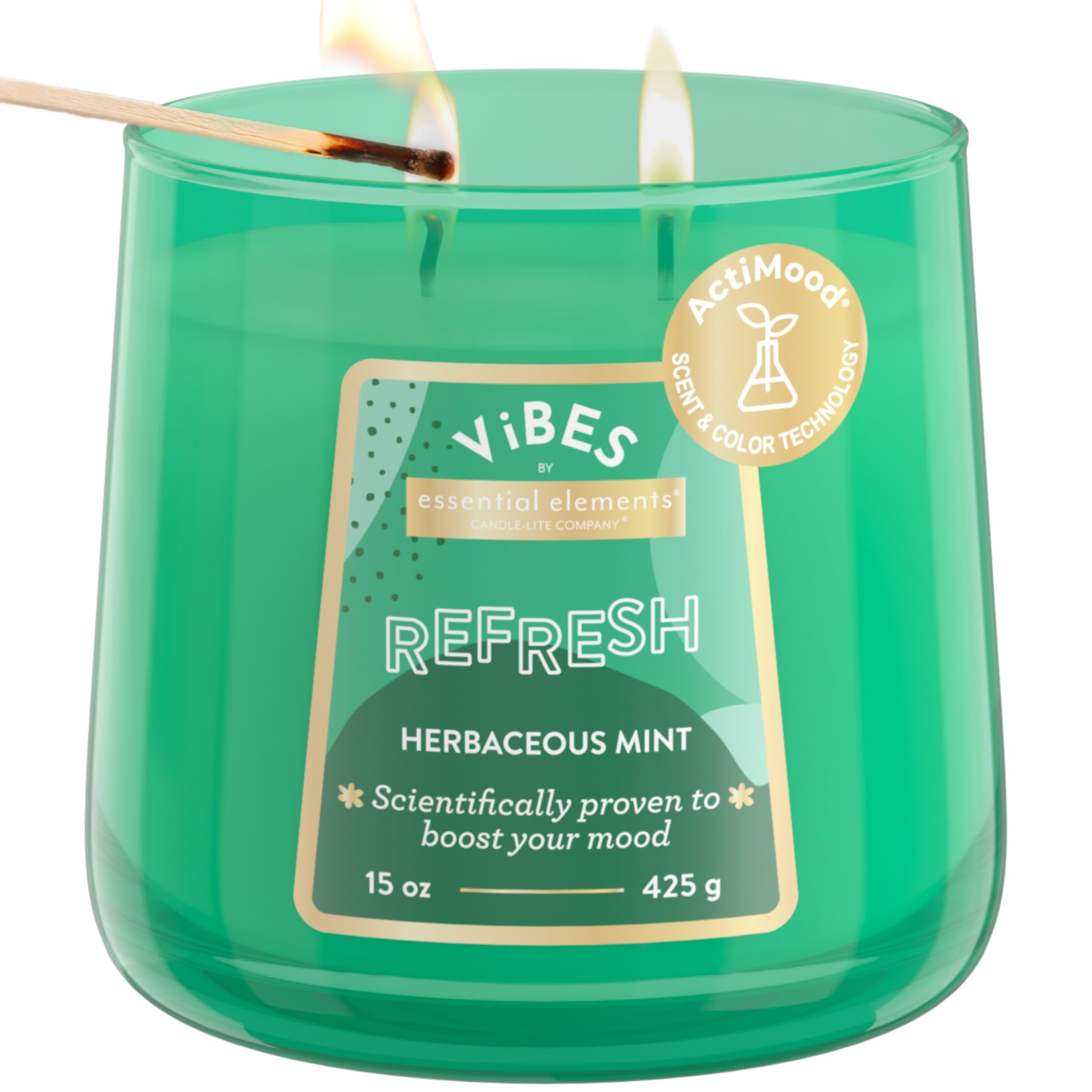 Velas Aromáticas Candle-Lite Essential Elements Vibes