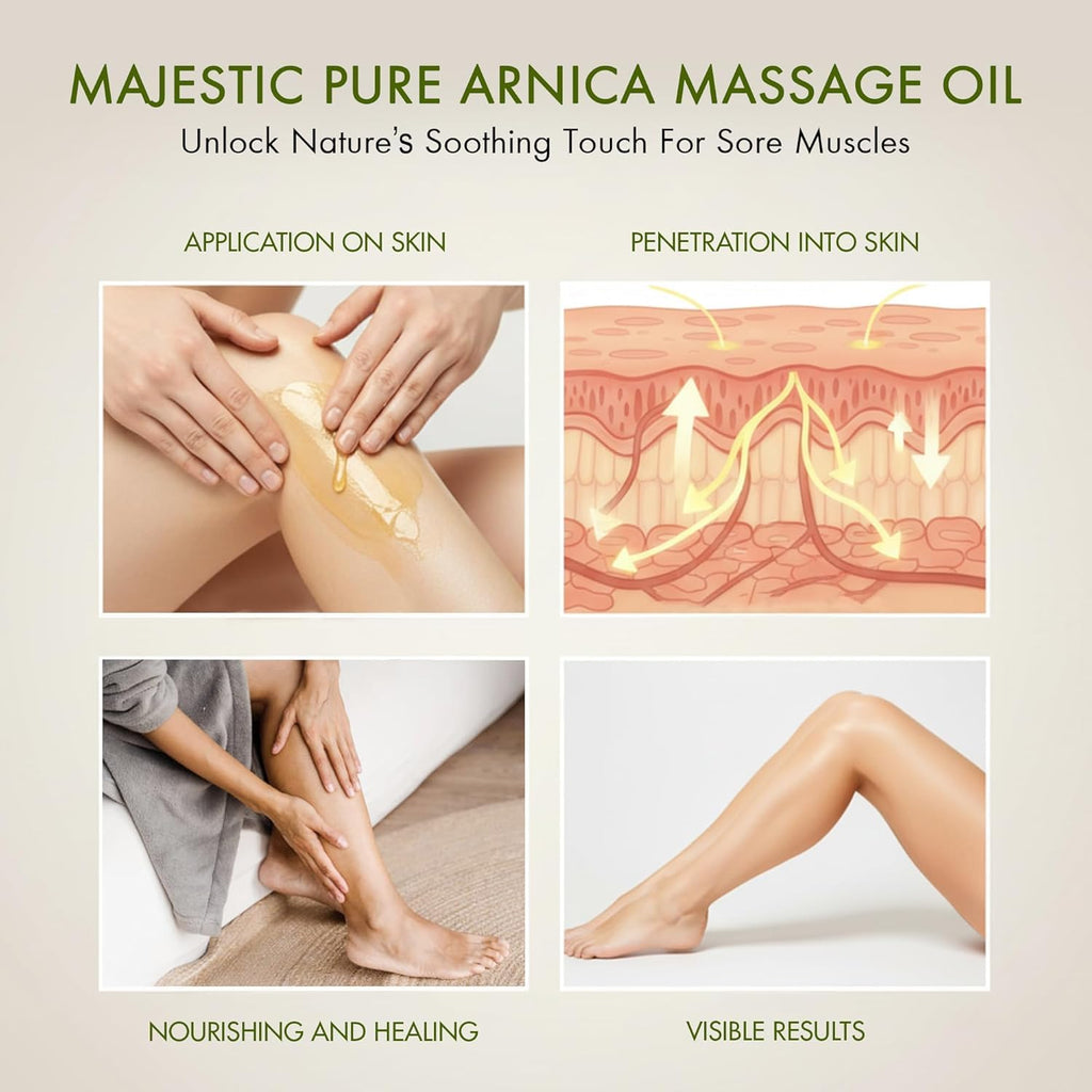 Aceite de Masaje Sensual Majestic Pure - Natural y Relajante