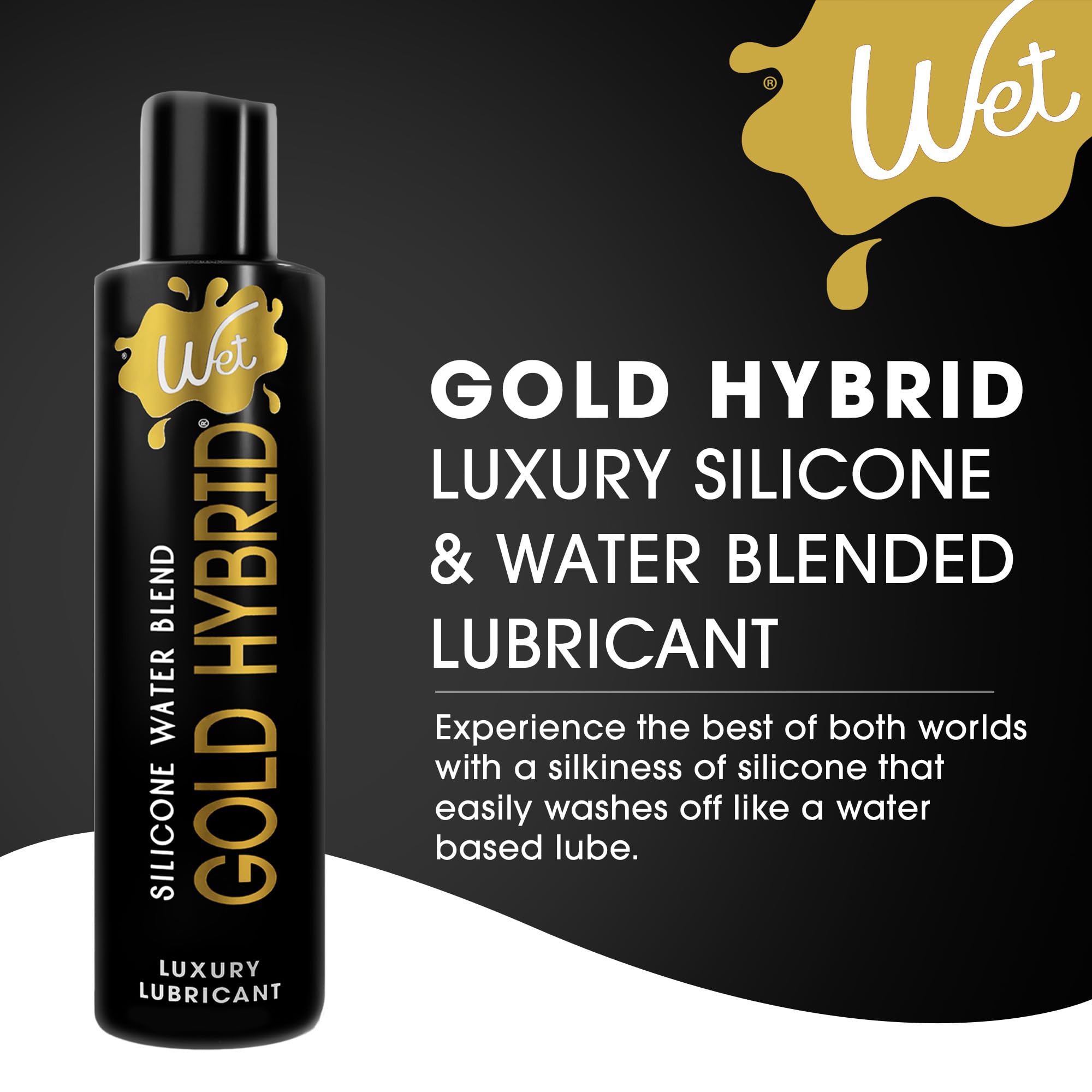 Lubricante Wet Platinum a Base de Silicona - Larga Duración