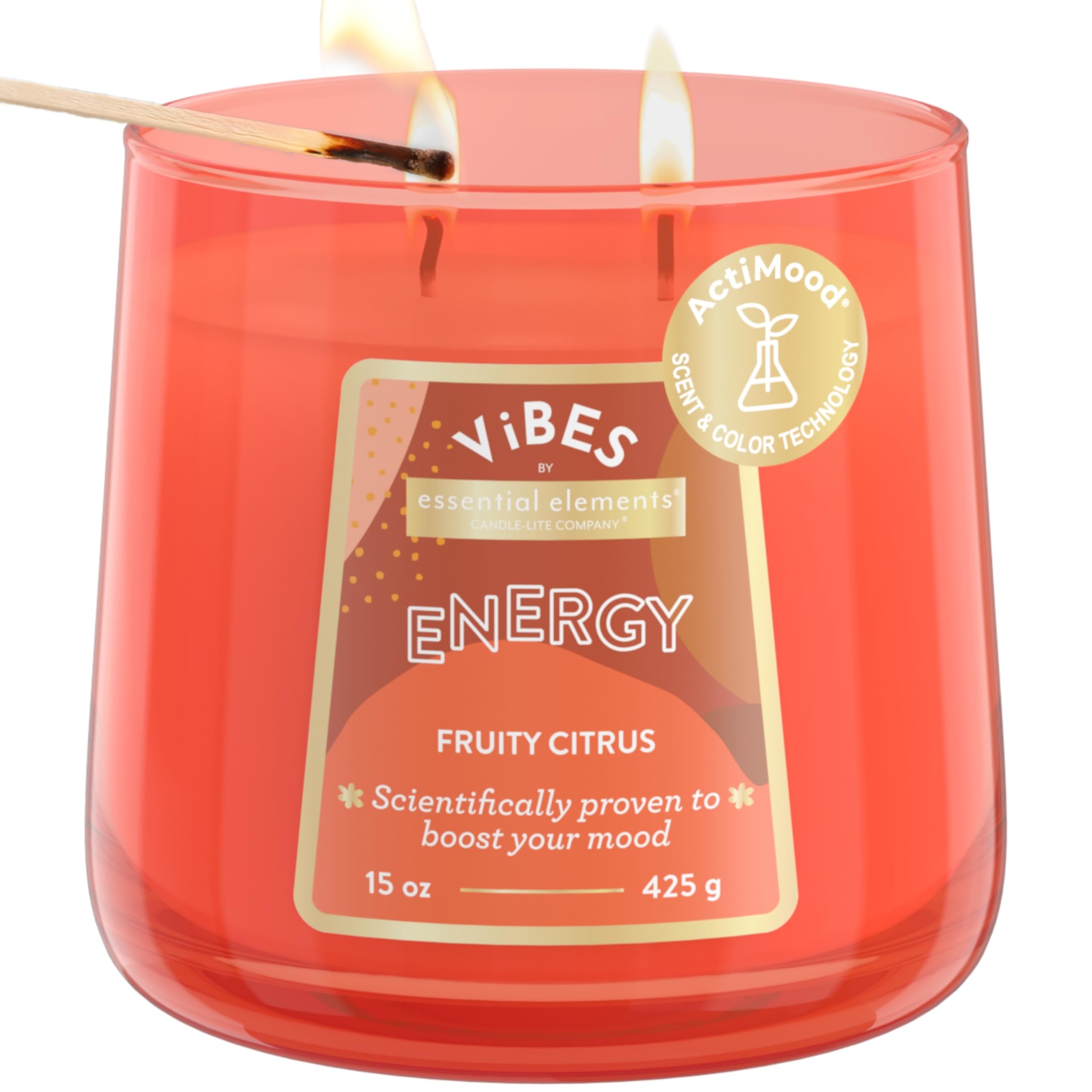 Velas Aromáticas Candle-Lite Essential Elements Vibes