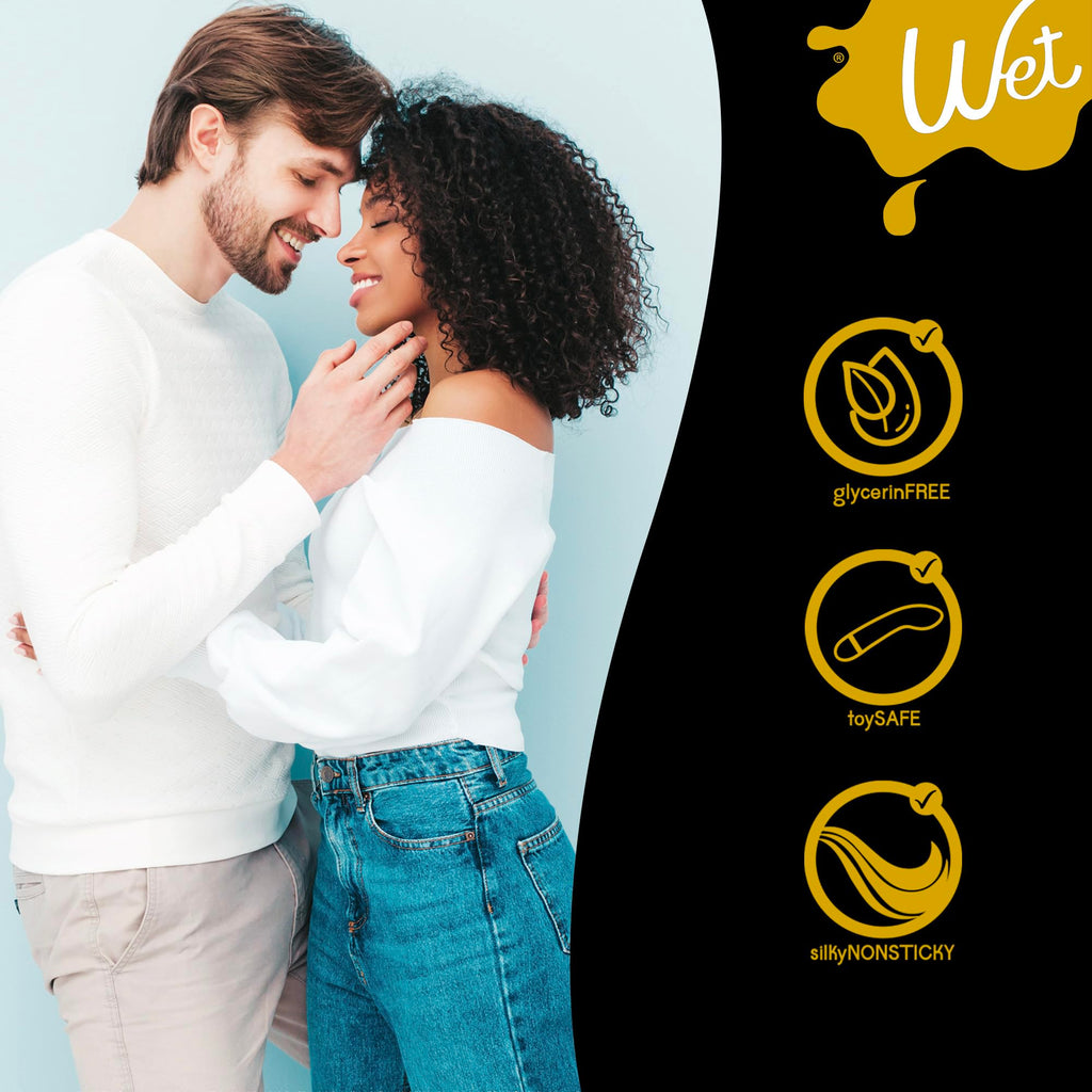 Lubricante Wet Platinum a Base de Silicona - Larga Duración