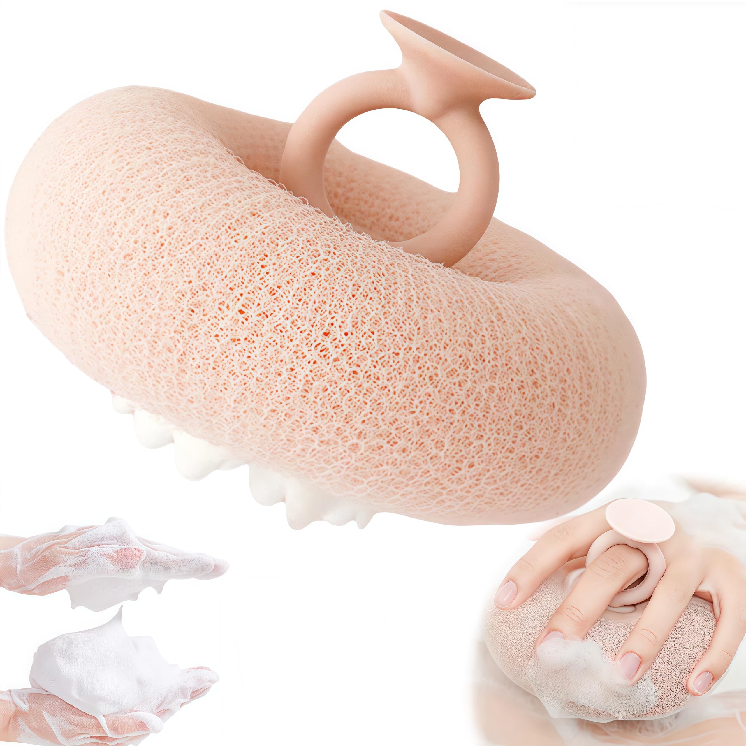 Esponja de Baño Girasol Exfoliante 2 en 1 - Ultra Suave