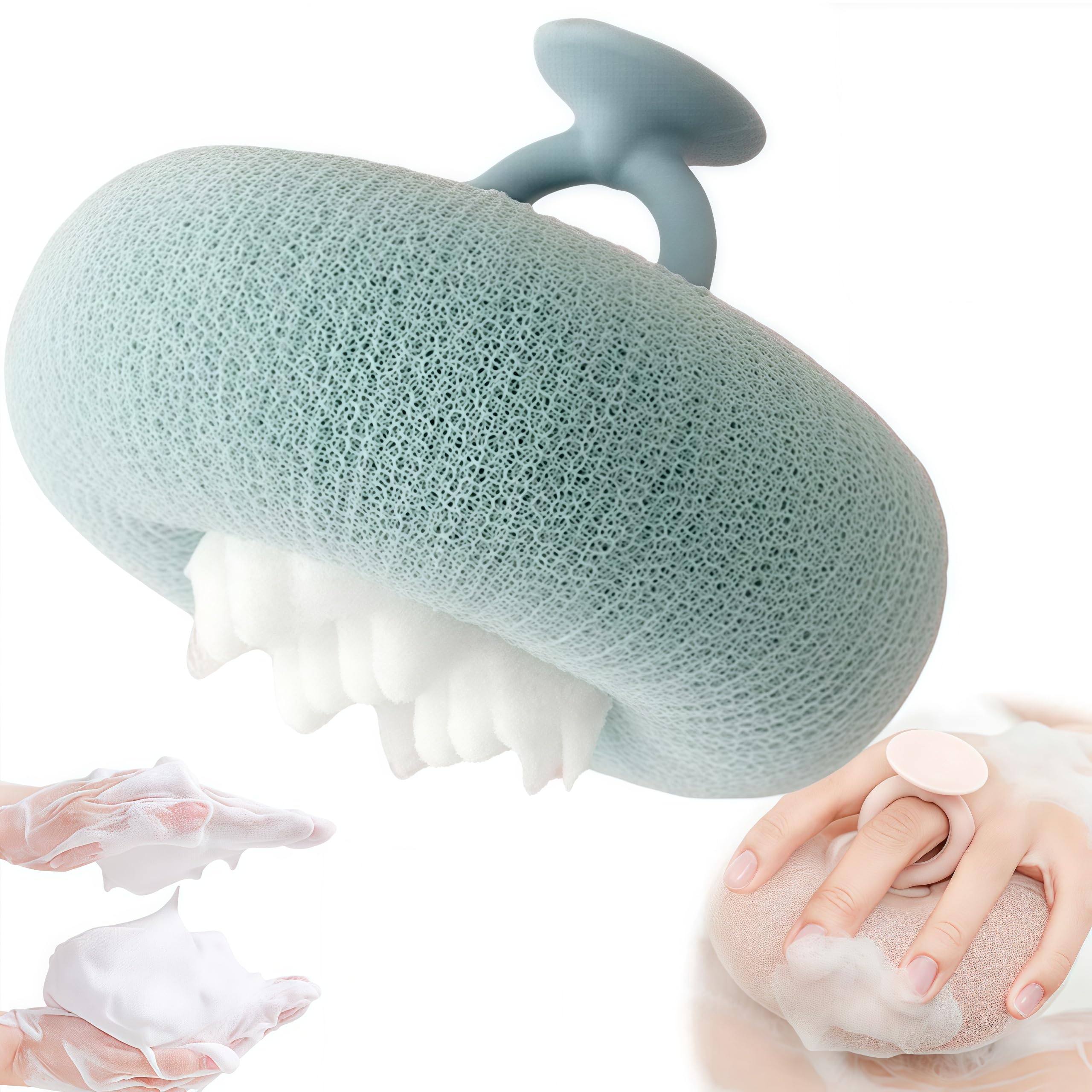 Esponja de Baño Girasol Exfoliante 2 en 1 - Ultra Suave