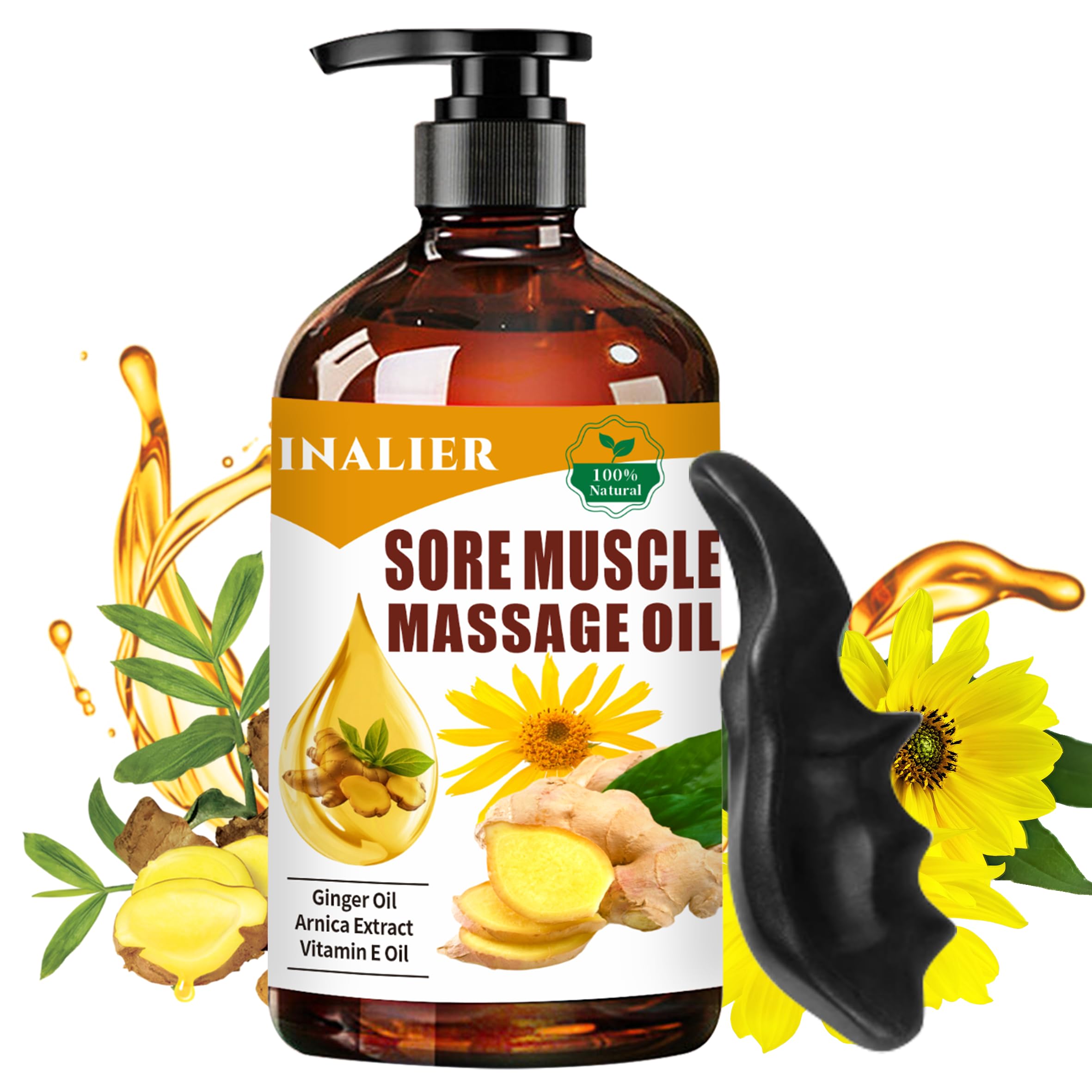 Aceite de Masaje Lavanda con Roller - Kit Spa Relajante