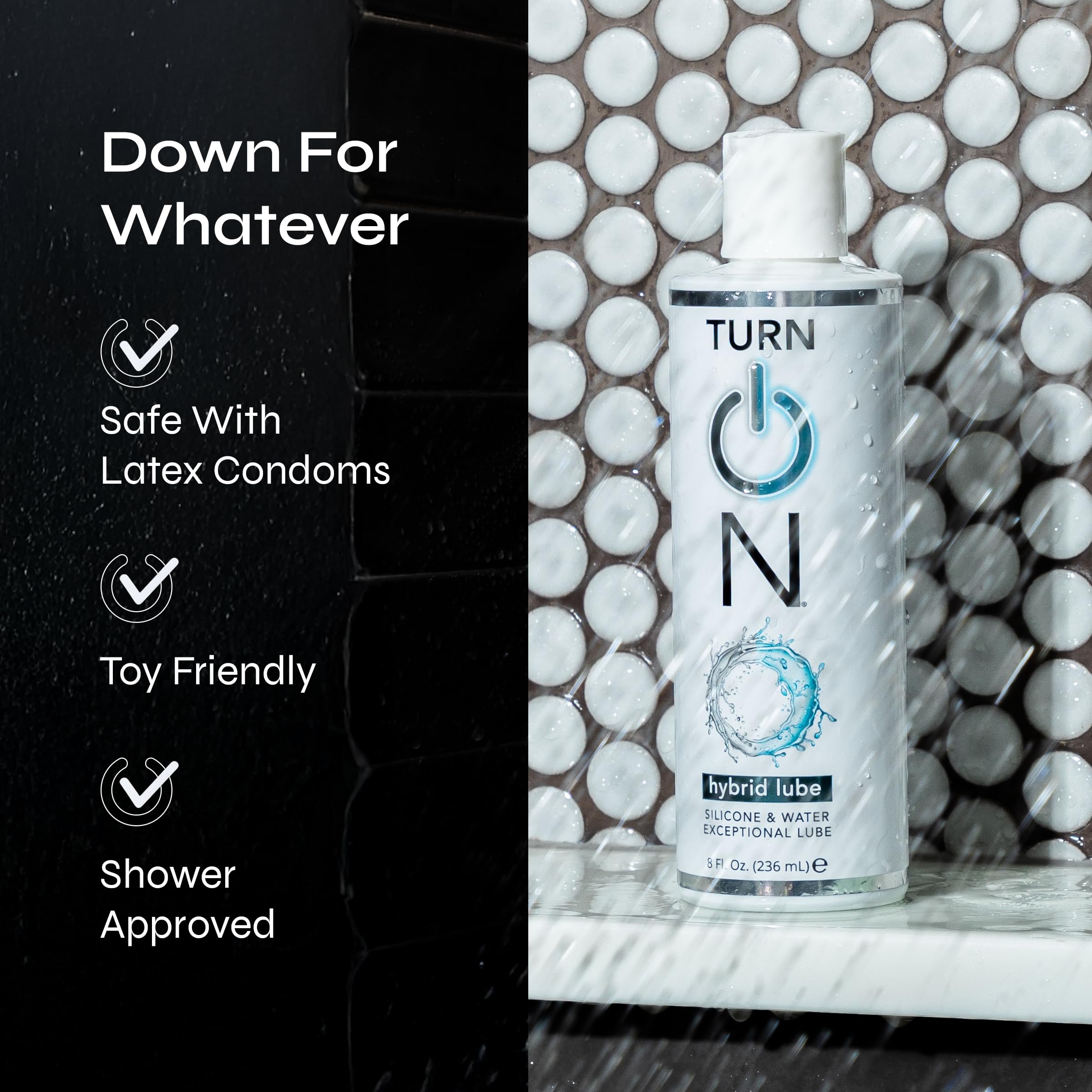Lubricante Íntimo Premium Turn On - Vegano e Hipoalergénico